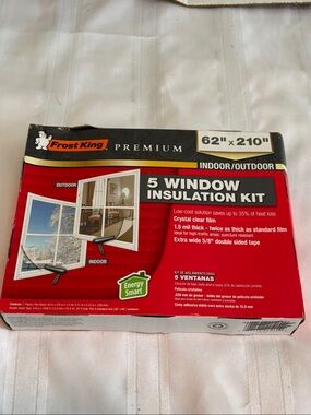 Frost King 5 Window Insulation Kit - Red